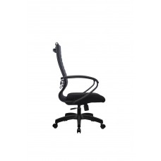 Кресло МЕТТА комплект 19 (MPRU)/подл.130/осн.001 (Черный)