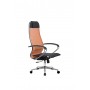 Кресло МЕТТА комплект-4 (MPRU)/подл.131/осн.004 (Оранжевый) купить со скидкой