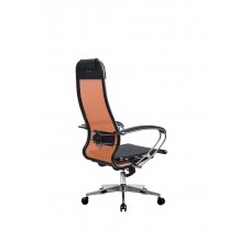 Кресло МЕТТА комплект 4 (MPRU)/подл.131/осн.004 (Оранжевый)