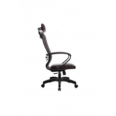 Кресло МЕТТА комплект 34 (MPES)/подл.117/осн.001 (Темно-коричневый)