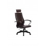 Кресло МЕТТА комплект-34 (MPES)/подл.117/осн.001 (Темно-коричневый) купить со скидкой