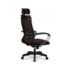 Кресло МЕТТА комплект B 2m 34PF/подл.127/осн.001 (Рогожка B Темно-коричневый)