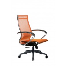 Кресло МЕТТА комплект 9 (MPRU)/подл.131/осн.002 (Оранжевый/Оранжевый)