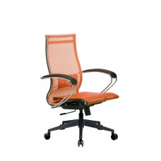 Кресло МЕТТА комплект 9 (MPRU)/подл.131/осн.002 (Оранжевый/Оранжевый)