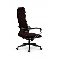 Кресло МЕТТА комплект B 1m 32PF/подл.127/осн.002 (Рогожка B Темно-коричневый)