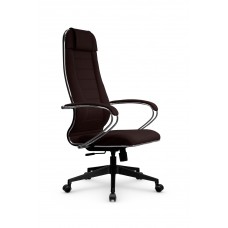 Кресло МЕТТА комплект B 1m 32PF/подл.127/осн.002 (Рогожка B Темно-коричневый)