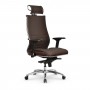 Кресло Samurai KL-3.05 MPES кожа, темно-коричневый купить со скидкой