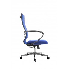 Кресло МЕТТА комплект 19 (MPRU)/подл.130/осн.004 (Синий/Синий)