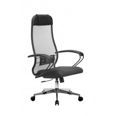 Кресло МЕТТА комплект 11 (MPRU)/подл.130/осн.004 (Темно-серый/Темно-серый)
