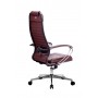 Кресло МЕТТА комплект-6 (MPES)/подл.116/осн.004 (Темно-коричневый) купить со скидкой