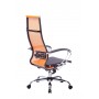 Кресло МЕТТА комплект-7 (MPRU)/подл.131/осн.003 (Оранжевый) купить со скидкой