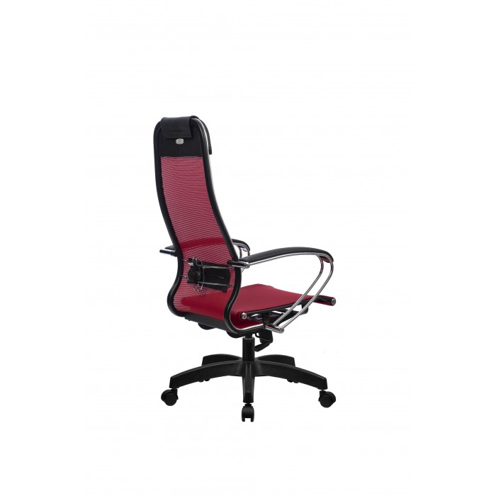 Кресло МЕТТА комплект-12 (MPRU)/подл.131/осн.001 (Красный) купить со скидкой