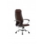 Кресло МЕТТА комплект-29 (MPES)/подл.116/осн.003 (Темно-коричневый) купить со скидкой