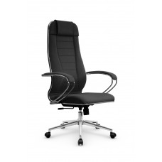 Кресло МЕТТА комплект B 1m 32PF/подл.127/осн.004 (Рогожка B Темно-серый)