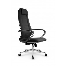 Кресло МЕТТА комплект B 1m 32PF/подл.127/осн.004 (Рогожка B Темно-серый)