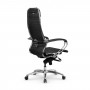 Кресло Samurai K-1.04 MPES кожа, черный купить со скидкой