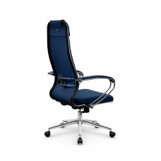 Кресло МЕТТА комплект B 1m 32P/подл.127/осн.004 (Рогожка B Синий)