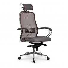 Кресло Samurai SL-2.041 MPES (Светло-коричневый/Серый/Серый)