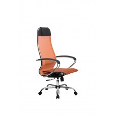 Кресло МЕТТА комплект 4 (MPRU)/подл.131/осн.003 (Оранжевый/Оранжевый)