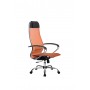 Кресло МЕТТА комплект-4 (MPRU)/подл.131/осн.003 (Оранжевый/Оранжевый) купить со скидкой