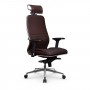 Кресло Samurai KL-3.041 MPES кожа, темно-коричневый купить со скидкой