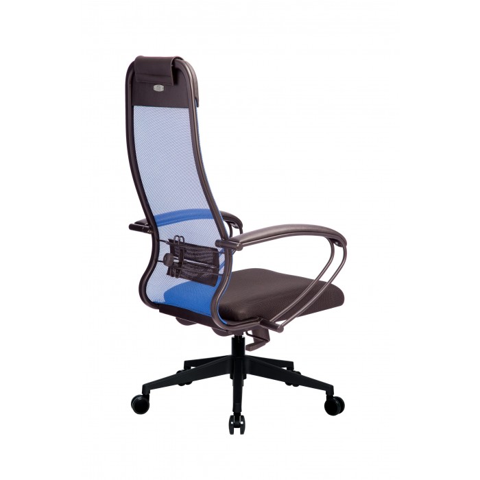 Кресло МЕТТА комплект-11 (MPRU)/подл.130/осн.002 (Синий) купить со скидкой