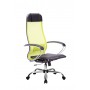 Кресло МЕТТА комплект-4 (MPRU)/подл.131/осн.003 (Лайм) купить со скидкой