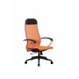 Кресло МЕТТА комплект-12 (MPRU)/подл.131/осн.002 (Оранжевый) купить со скидкой