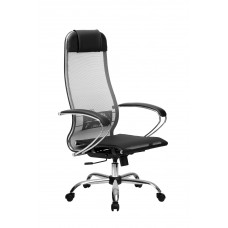 Кресло МЕТТА комплект 4 (MPRU)/подл.131/осн.003 (Серый)